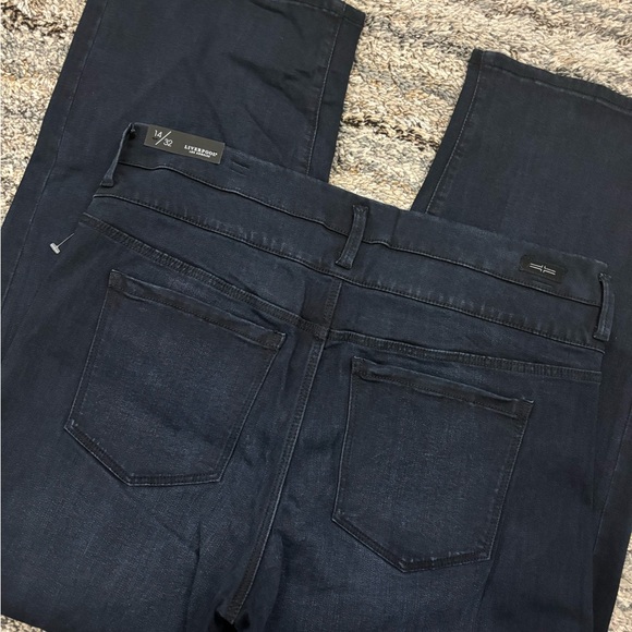 Liverpool The Wide Leg Jeans Sz 14/32 NWT | Liverpool Dark Wash Wide Leg Jeans- - Picture 12 of 16